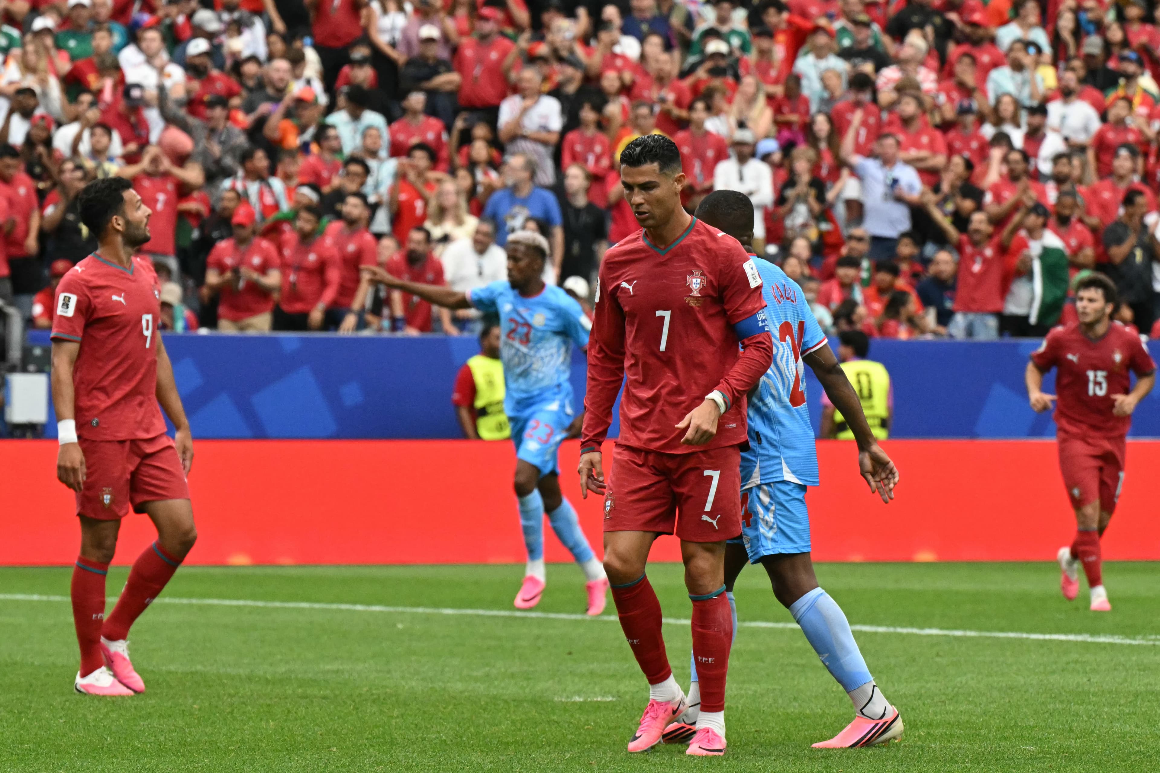Portugal draw with DR Congo, CR7 cops the flak, watch 📹
