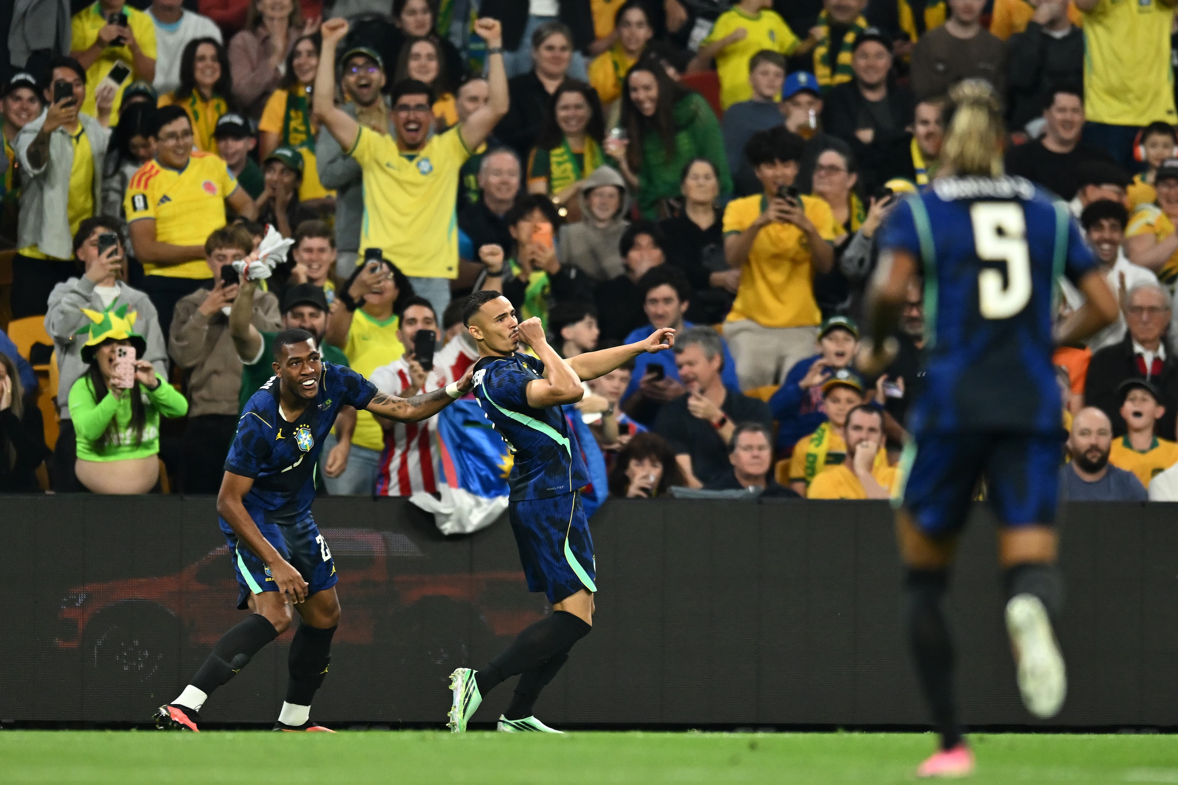 Brazil strike first against Australia, follow live