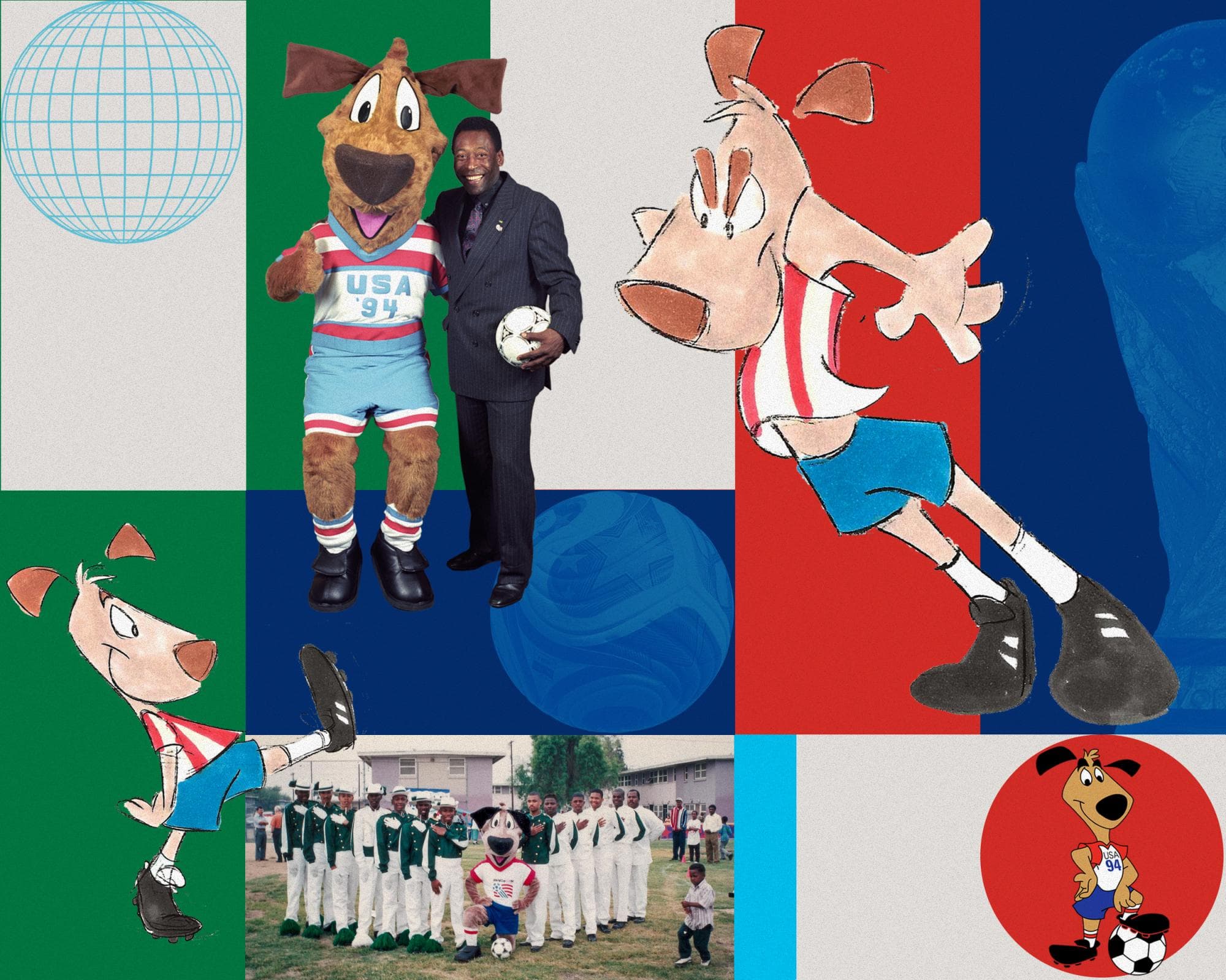 Move over Soccerey Bally: how Striker the dog became a 1994 World Cup hero