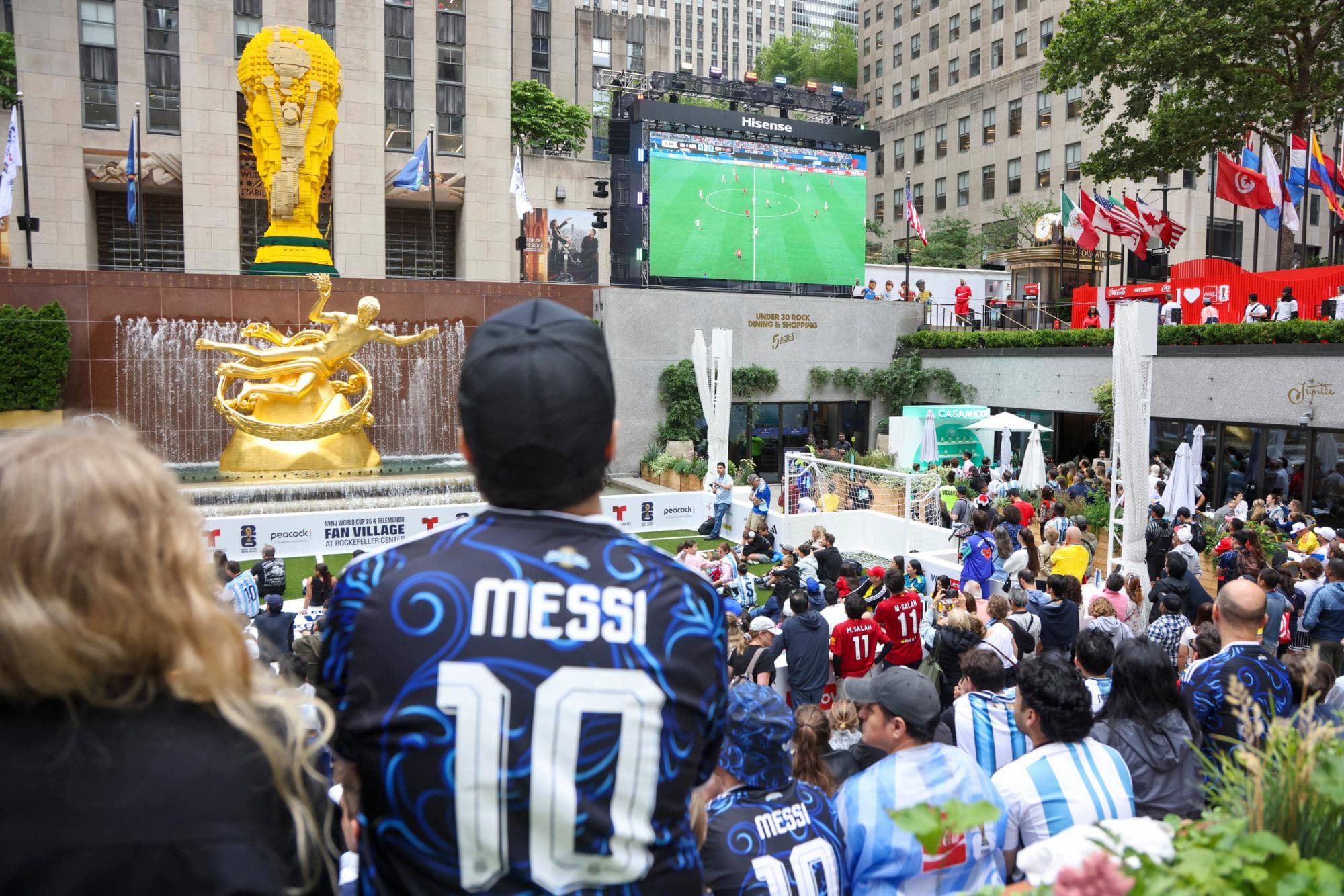Goooool v goal: English speakers flock to Telemundo for lively World Cup coverage