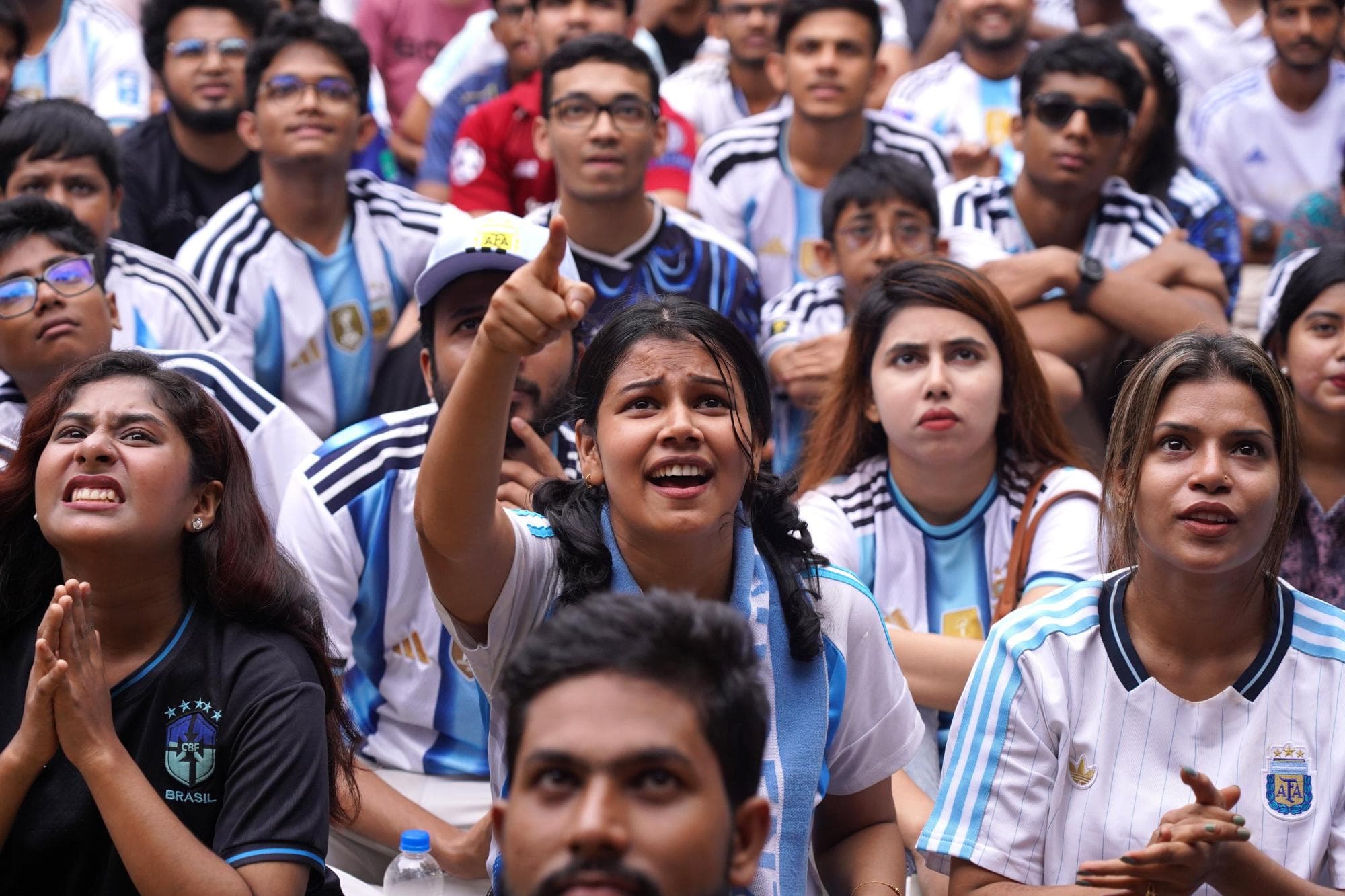 ‘They’re defeating nations who occupied’: inside Bangladesh’s World Cup love affair with Argentina and Brazil