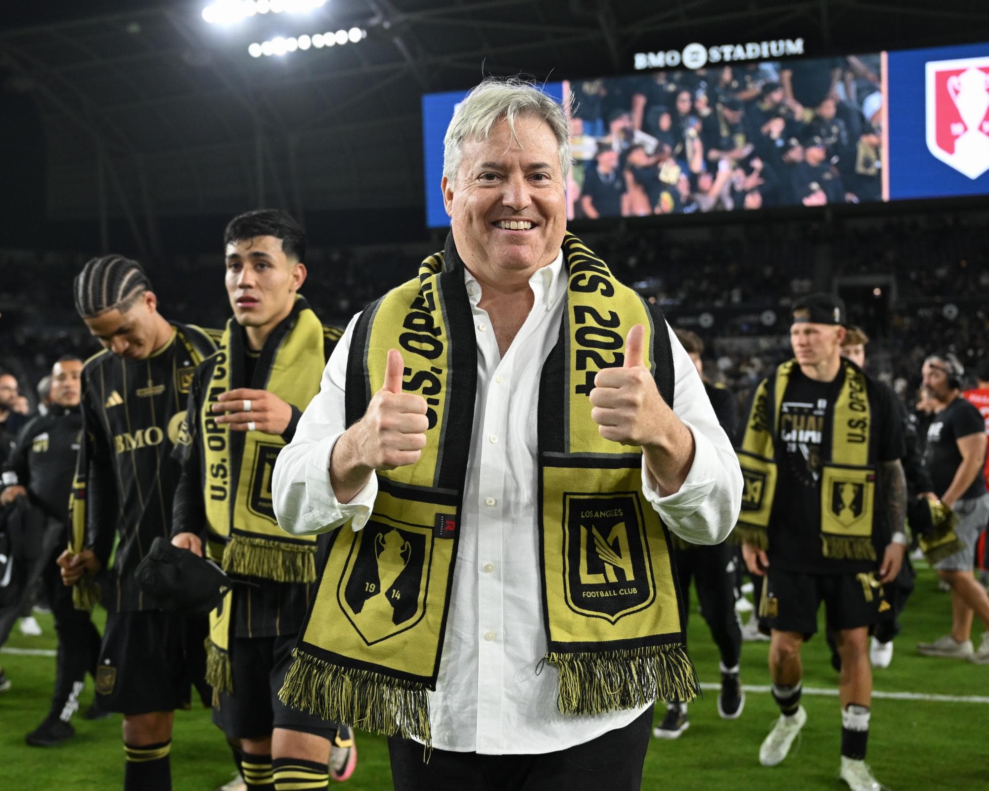 LAFC co-managing owner Larry Berg voted as next MLS commissioner