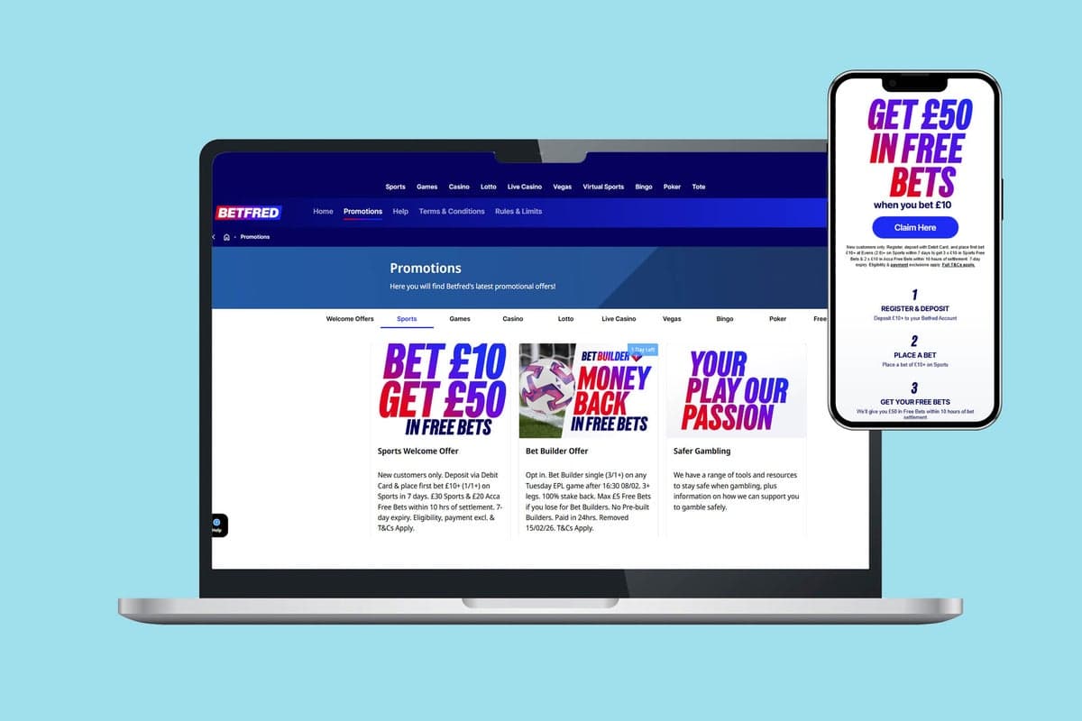 Betfred World Cup offer: Free bets, in-store promotions & World Cup odds for 2026