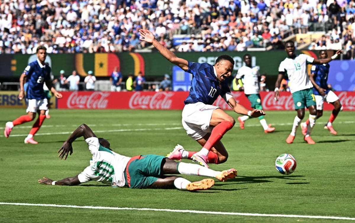 Why didn’t VAR award France a penalty for trip on Mbappe in World Cup clash with Senegal?