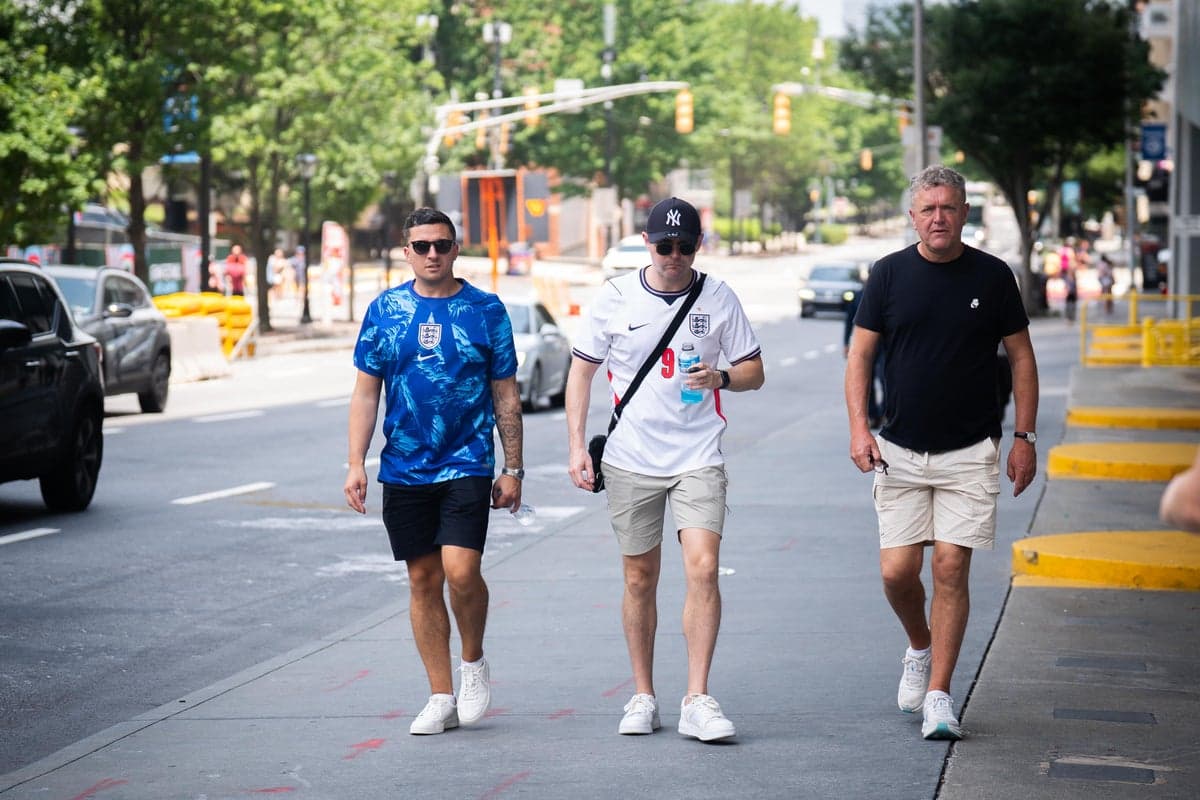England fan spends £40,000 house deposit on World Cup trip with father