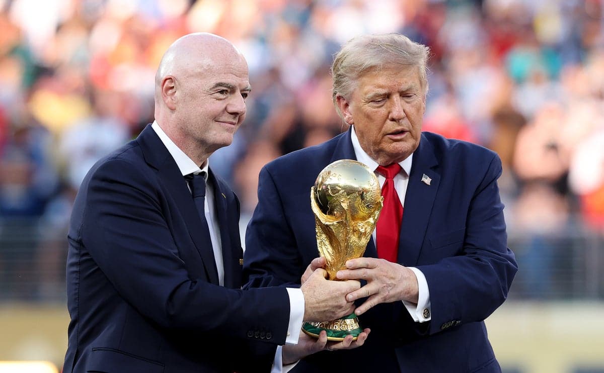 ‘A slippery slope’: Gianni Infantino faces official complaint over Trump interference
