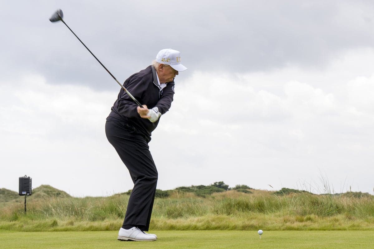 Harry Kane shares what shocked him while playing golf with Donald Trump