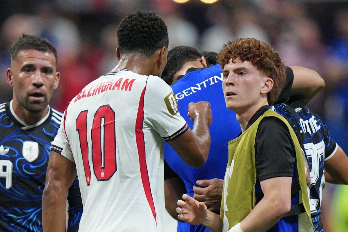 Jude Bellingham could face Fifa disciplinary action over post-match ‘slap’ on Argentina player