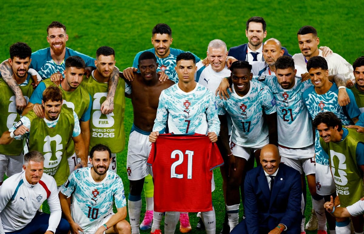 Diogo Jota given touching World Cup tribute during Portugal national anthem