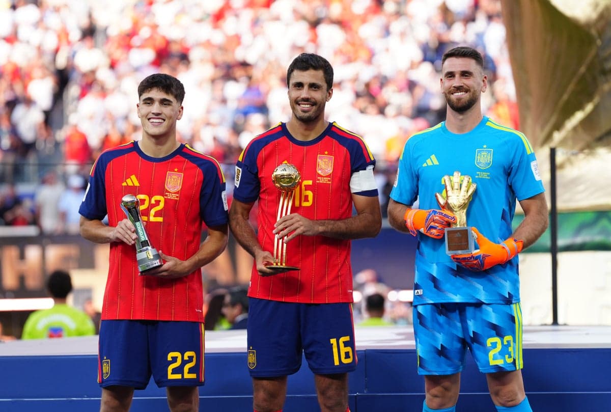 Spain sweep World Cup 2026 awards with Rodri, Unai Simon and Pau Cubarsi