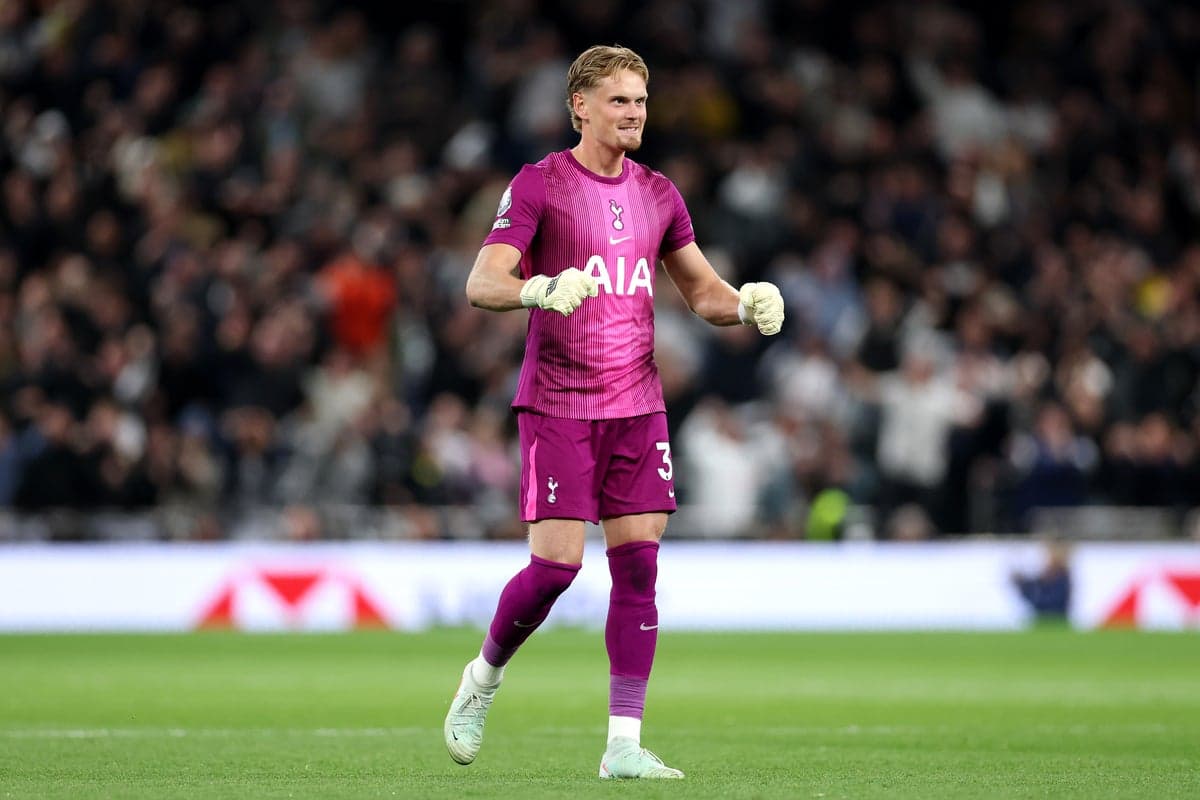 Antonin Kinsky signs new Tottenham contract after remarkable recovery from Atletico Madrid nightmare