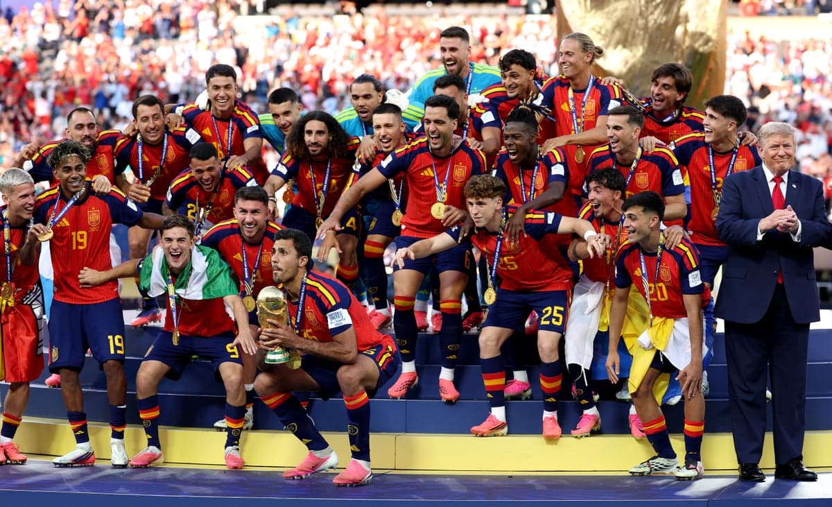 Trump shares new edit of World Cup trophy ceremony that removes his awkward moment