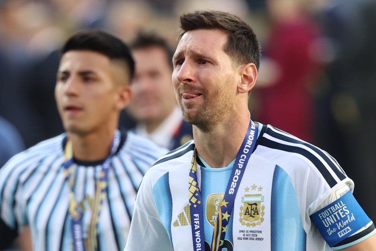 Lionel Messi brought to tears as final World Cup ends in bitter defeat
