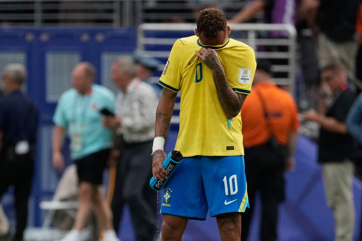 Tearful Neymar says he is done playing for Brazil after Norway loss