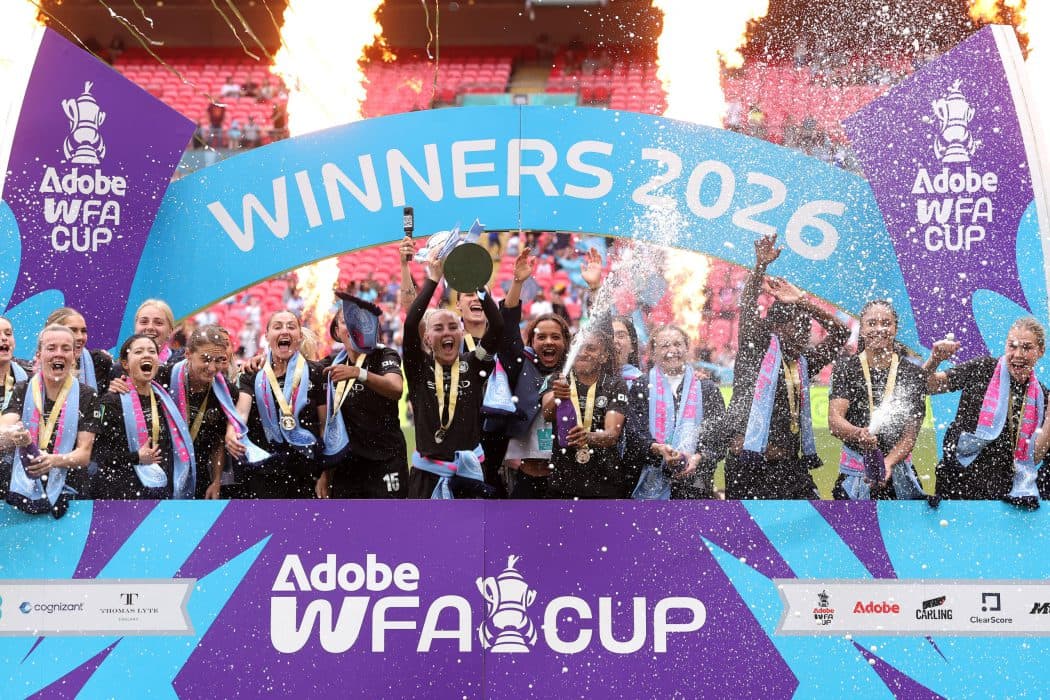 Manchester City win the Adobe Women’s FA Cup with four-goal demolition of Brighton