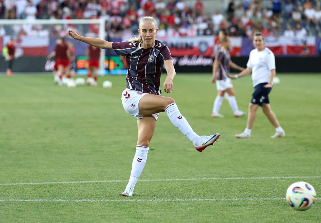 Aston Villa sign Danish international forward Vangsgaard
