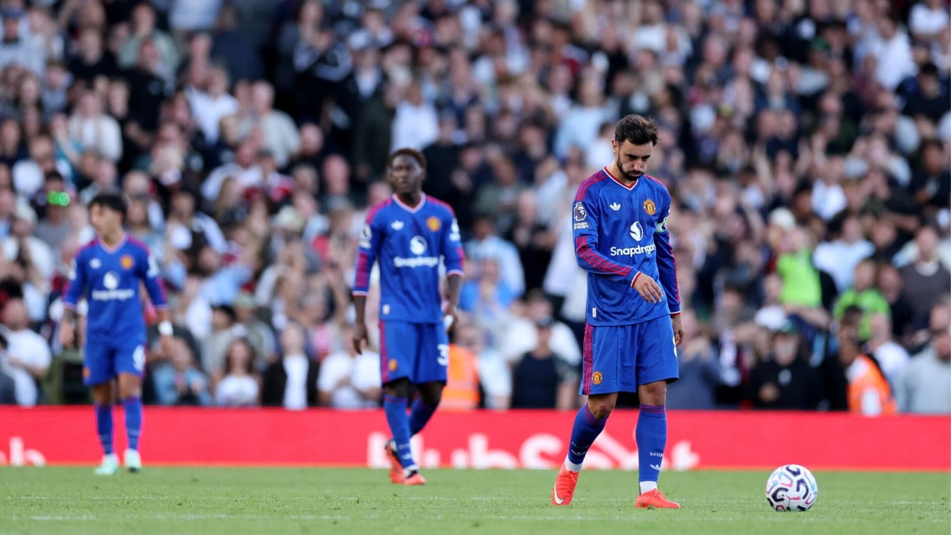 Manchester United's big problem: When Bruno Fernandes isn't brilliant, Red Devils are ordinary