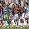 Why are Argentina not wearing blue and white kit against England?
