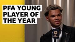 'A huge award' - O'Reilly named PFA young player of the year