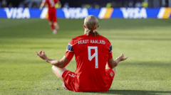 Why has Erling Haaland added 'Braut' to Norway shirt?