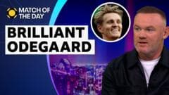 Odegaard 'desire' in Chelsea win impresses Rooney