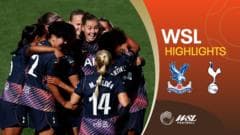 Holdt scores hat-trick as Spurs thrash 10-player Palace