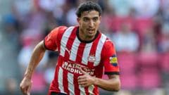 PSV winger Driouech at Ibrox before expected Rangers move