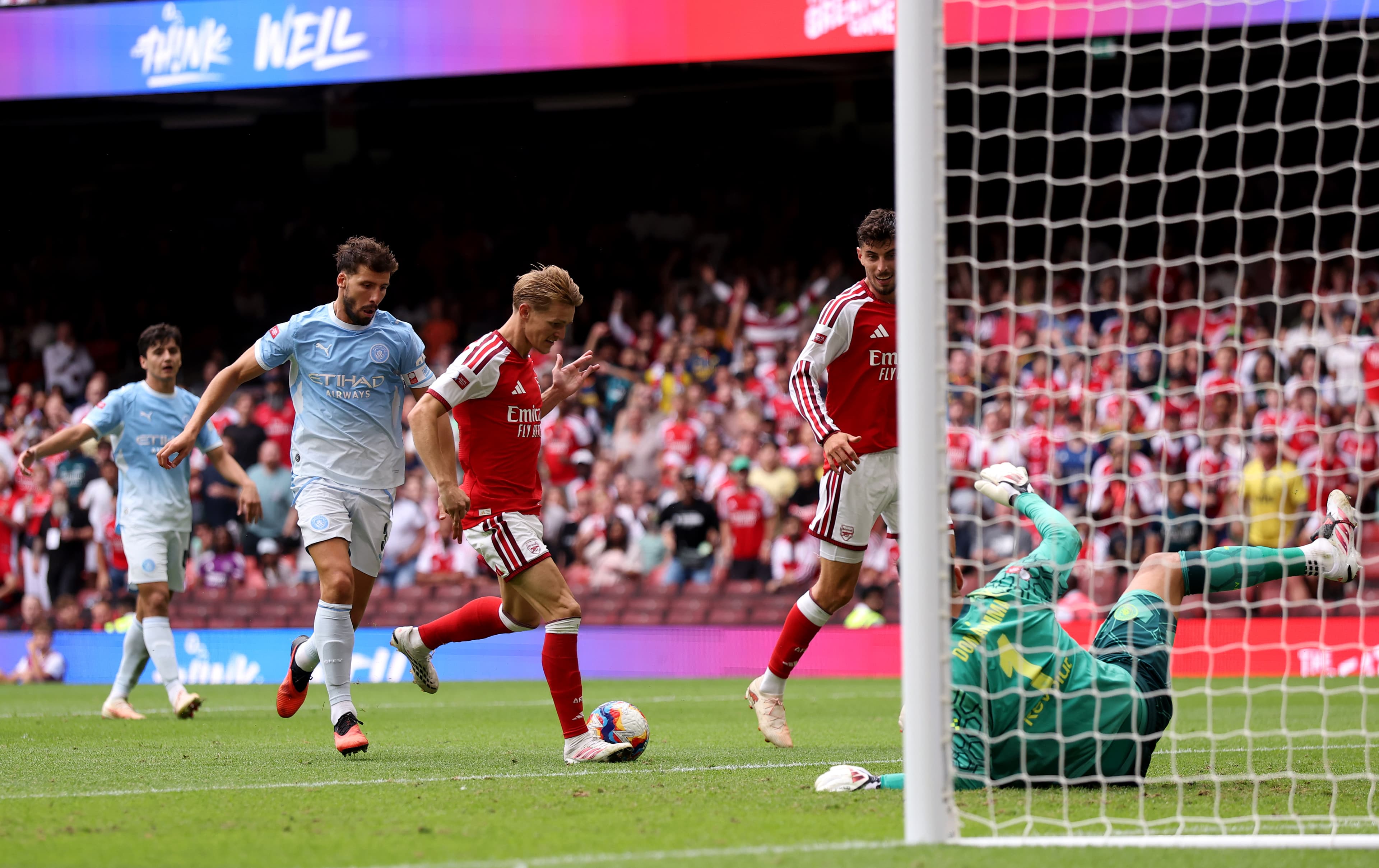 Community Shield: Arsenal in cruise control in second-half action
