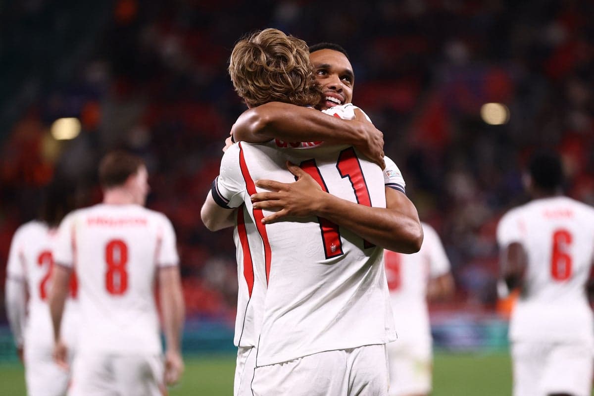 Trent Alexander-Arnold reveals Anthony Gordon message that created goal on England return