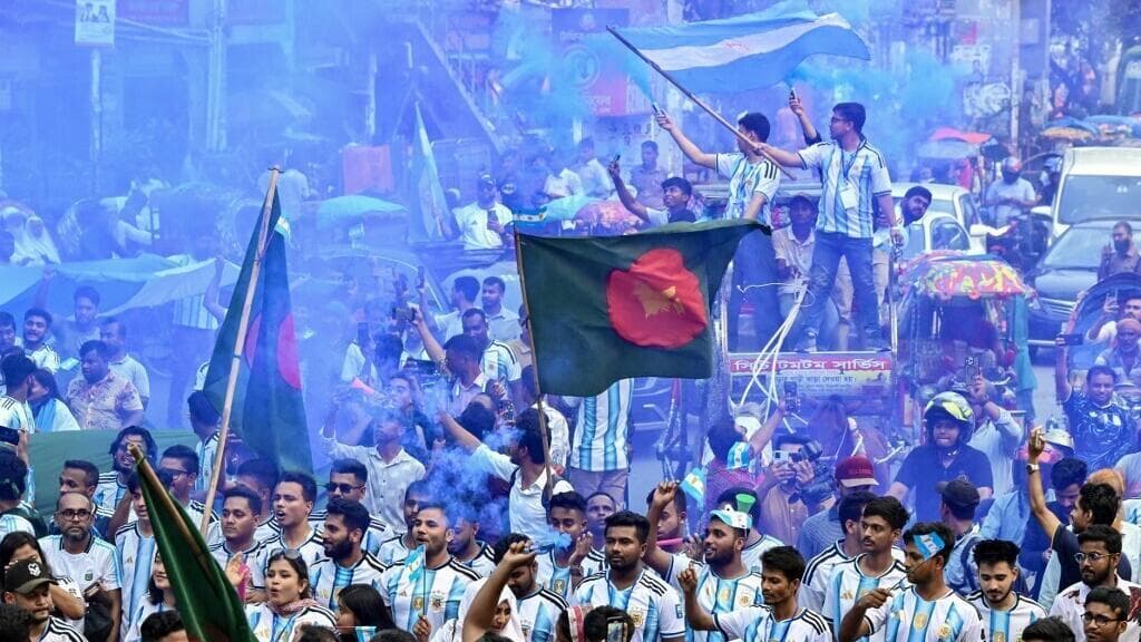 World Cup fever triggers Islamic flag dispute in football-crazy Bangladesh