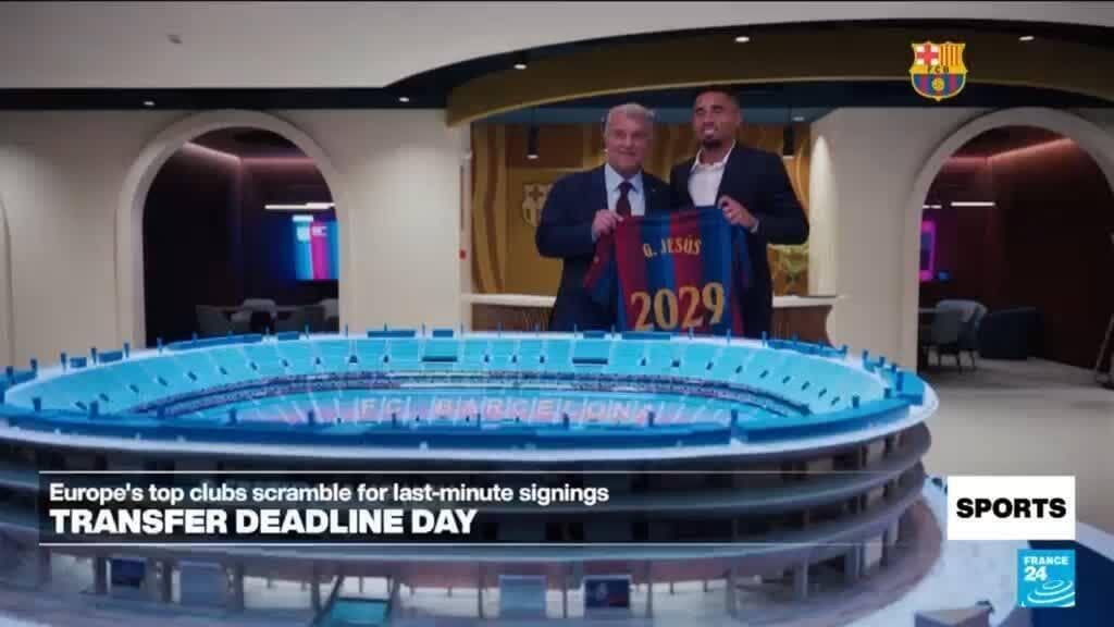 Football: Europe's top clubs scramble for last-minute signings