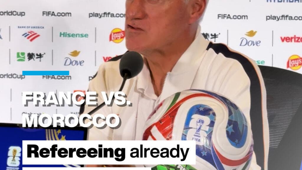 World Cup 2026: France-Morocco refereeing already sparks debate as Deschamps responds
