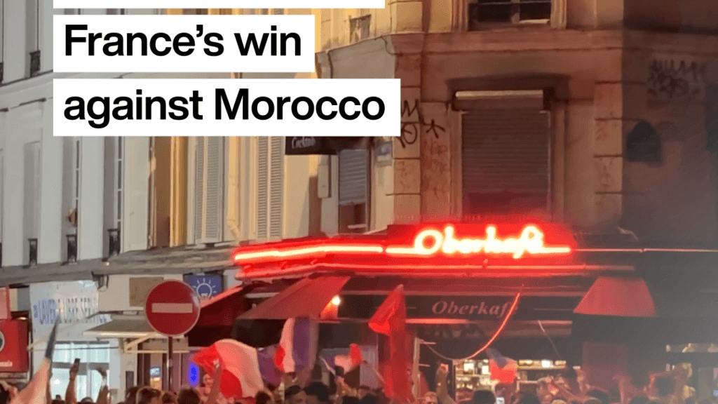 World Cup 2026: Paris celebrates France's win against Morocco